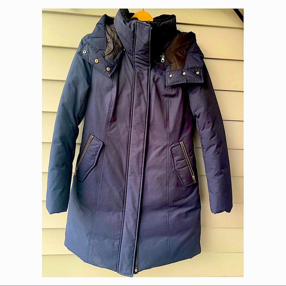 Exquisite Navy blue MACKAGE KERRY parka, M